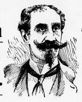 An illustration from Grand Opera House, London, Ont., programme [microform] : Saturday, Sept. 29th, the necromantique comedian Herrmann the Great, in his incomparable entertainment of magic, mirth and mystery aided by Madame Herrmann . (1894)