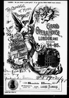 An illustration from Grand Opera House, London, Ont., programme [microform] : Tuesday, February 19th, the original and world-famed Davenport Bros. and W.M. Fay . (1895)