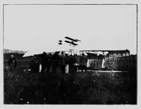 An illustration from The aeroplane [microform] : past, present and future (1911)