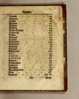 Picture 6 of 6 from Cimelium geographicum tripartitum, oder Dreyfaches geographisches Kleinod, : darinnen begriffen, I. Richtig-gesuchte und verfassete Longitudines und Latitudines aller gross- und kleinen Städte, auch Schlösser, sambt gräflicher, freyherrlicher und adelicher Häuser, des gantzen höchstlöblichsten Churfürstenthums Sachsen und incorporirter Lande, neben theils angräntzender Oerther. II. Milliographia, oder, Meilen-Beschreibung, erstlich durch die gantze Welt, hernach in specie dieser Lande; dabey ein sonderbar Rosetum Geographicum, oder Geographischer Rosen-Garten, III. Seminarium geographicum, Geographischer Pflantz-Garten, Rechst schuldigster Beförderung der Ehre Gottes, der Durchleuchtigsten, Chur- und Hoch-Fürstlichen gnädigsten Herrschafft zu unterthänigsten, auch Dero getreuesten Land-Ständen nützlichen Diensten (1680), leaf 331
