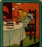 An illustration from Cinderella, or, The little glass slipper (1908)