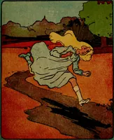 An illustration from Cinderella, or, The little glass slipper (1908)