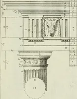 An illustration from I cinque ordini di architettura di Andrea Palladio : esposti per un' esatta istruzione di chi ama e coltiva questa billa utilissima arte (1784)