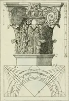 An illustration from I cinque ordini di architettura di Andrea Palladio : esposti per un' esatta istruzione di chi ama e coltiva questa billa utilissima arte (1784)