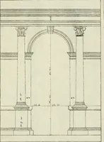 An illustration from I cinque ordini di architettura di Andrea Palladio : esposti per un' esatta istruzione di chi ama e coltiva questa billa utilissima arte (1784)