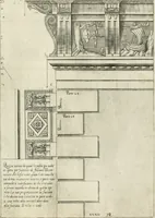 An illustration from Regola delli cinqve ordini d' architettvra (1602)