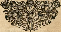 An illustration from Cistercium bis-tertium seu Historia elogialis, in qua sacerrimi ordinis cisterciensis anno Domini 1698 à sui origine sexies, seu bis-ter saecularis primordia, incrementa, praeclara gesta ... connexiones cum religiosis ordinibus, coenobiorum series per terras austriacas . (1700)