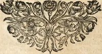 An illustration from Cistercium bis-tertium seu Historia elogialis, in qua sacerrimi ordinis cisterciensis anno Domini 1698 à sui origine sexies, seu bis-ter saecularis primordia, incrementa, praeclara gesta ... connexiones cum religiosis ordinibus, coenobiorum series per terras austriacas . (1700)