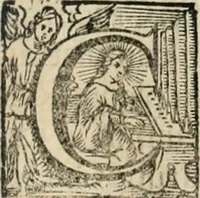 An illustration from Cistercium bis-tertium seu Historia elogialis, in qua sacerrimi ordinis cisterciensis anno Domini 1698 à sui origine sexies, seu bis-ter saecularis primordia, incrementa, praeclara gesta ... connexiones cum religiosis ordinibus, coenobiorum series per terras austriacas . (1700)