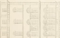 An illustration from City architecture; or, Designs for dwelling houses, stores, hotels, etc. In 20 plates. With descriptions and an essay on the principles of design (1854)