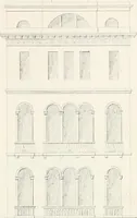 An illustration from City architecture; or, Designs for dwelling houses, stores, hotels, etc. In 20 plates. With descriptions and an essay on the principles of design (1854)