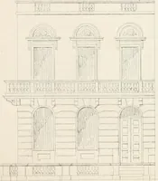 An illustration from City architecture; or, Designs for dwelling houses, stores, hotels, etc. In 20 plates. With descriptions and an essay on the principles of design (1854)