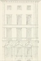 An illustration from City architecture; or, Designs for dwelling houses, stores, hotels, etc. In 20 plates. With descriptions and an essay on the principles of design (1854)