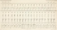 An illustration from City architecture; or, Designs for dwelling houses, stores, hotels, etc. In 20 plates. With descriptions and an essay on the principles of design (1854)