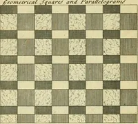 Picture 106 of 252 from The city and country builder's and workman's treasury of designs : or, The art of drawing and working the ornamental parts of architecture. Illustrated by upwards of four hundred grand designs, neatly engraved one hundred and eighty-fix Copper plates, for piers, gates, doors, windowns, niches, buffets, cisterns, chimney pieces, tabernacle frames, pavements, frets, gulochi's, pulpits, types, altar pieces, monuments, fonts, obelisques, pedestals, for sun-dials, busto's and stone tables, book-cafes, cielings and iron works ; proprortioned by Aliquot Pars ; with an appendix of fourteen plates of strusses for girders and beams, different sorts of rafters, and a variety of roofs, &c ; to which are prefix'd the five orders of columns, according to Andrea Palladio ; whose members are apportioned by Aliquot Pars, in a more easy manner, than has yet been done ; the whole interspersed with sure rules for working all the varieties of raking members in pediments, modilions, &c. the like, for the immediate use of workmen, never published before in any language (1741), leaf 212
