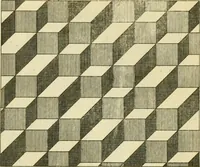 An illustration from The city and country builder's and workman's treasury of designs : or, The art of drawing and working the ornamental parts of architecture. Illustrated by upwards of four hundred grand designs, neatly engraved one hundred and eighty-fix Copper plates, for piers, gates, doors, windowns, niches, buffets, cisterns, chimney pieces, tabernacle frames, pavements, frets, gulochi's, pulpits, types, altar pieces, monuments, fonts, obelisques, pedestals, for sun-dials, busto's and stone tables, book-cafes, cielings and iron works ; proprortioned by Aliquot Pars ; with an appendix of fourteen plates of strusses for girders and beams, different sorts of rafters, and a variety of roofs, &c ; to which are prefix'd the five orders of columns, according to Andrea Palladio ; whose members are apportioned by Aliquot Pars, in a more easy manner, than has yet been done ; the whole interspersed with sure rules for working all the varieties of raking members in pediments, modilions, &c. the like, for the immediate use of workmen, never published before in any language (1741)