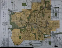 An illustration from City plan for Akron, prepared for Chamber of commerce (1919)