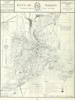 Picture 3 of 61 from City plan for Akron, prepared for Chamber of commerce (1919), leaf 13