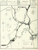 An illustration from City plan for Akron, prepared for Chamber of commerce (1919)