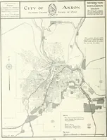 An illustration from City plan for Akron, prepared for Chamber of commerce (1919)