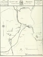 An illustration from City plan for Akron, prepared for Chamber of commerce (1919)