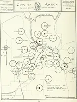 An illustration from City plan for Akron, prepared for Chamber of commerce (1919)
