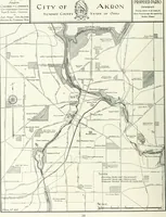 An illustration from City plan for Akron, prepared for Chamber of commerce (1919)