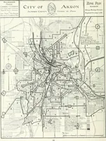 An illustration from City plan for Akron, prepared for Chamber of commerce (1919)