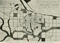 An illustration from City planning progress in the United States, 1917 (1917)