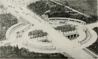 An illustration from City planning progress in the United States, 1917 (1917)