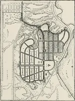 An illustration from City planning progress in the United States, 1917 (1917)