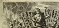 An illustration from C. Iulii Caesaris quae extant, cum selectis variorum commentariis, quorum plerique novi (1661)