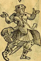 An illustration from C. Ivlii Hygini, Avgvsti liberti, Fabvlarvm liber ... Eivsdem Poeticon astronomicon libri quatuor. Quibus accessererunt similis argumenti, Palæphati De fabulosis narrationibus liber I. F. Fvlgentii Placiadis ... Mythologiarum libri III. Eivsdem De vocum antiquarum interpretatione liber I. Phornvti De natura deorum, siue Poëticarum fabularum allegoriis, speculatio. Albrici ... De deorum imaginibus liber. Arati fragmentum, Germanico Cæsare interprete. Eivsdem Phænomena græcè, cu interpretatione latina. Apollodori Biblioth. siue De decorum origine. Lilii. G. Gyraldi. De musis syntagnia. Index rerum sententiarum, & fabularum ... copiosissimus (1578)