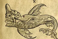 An illustration from C. Ivlii Hygini, Avgvsti liberti, Fabvlarvm liber ... Eivsdem Poeticon astronomicon libri quatuor. Quibus accessererunt similis argumenti, Palæphati De fabulosis narrationibus liber I. F. Fvlgentii Placiadis ... Mythologiarum libri III. Eivsdem De vocum antiquarum interpretatione liber I. Phornvti De natura deorum, siue Poëticarum fabularum allegoriis, speculatio. Albrici ... De deorum imaginibus liber. Arati fragmentum, Germanico Cæsare interprete. Eivsdem Phænomena græcè, cu interpretatione latina. Apollodori Biblioth. siue De decorum origine. Lilii. G. Gyraldi. De musis syntagnia. Index rerum sententiarum, & fabularum ... copiosissimus (1578)