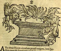 An illustration from C. Ivlii Hygini, Avgvsti liberti, Fabvlarvm liber ... Eivsdem Poeticon astronomicon libri quatuor. Quibus accessererunt similis argumenti, Palæphati De fabulosis narrationibus liber I. F. Fvlgentii Placiadis ... Mythologiarum libri III. Eivsdem De vocum antiquarum interpretatione liber I. Phornvti De natura deorum, siue Poëticarum fabularum allegoriis, speculatio. Albrici ... De deorum imaginibus liber. Arati fragmentum, Germanico Cæsare interprete. Eivsdem Phænomena græcè, cu interpretatione latina. Apollodori Biblioth. siue De decorum origine. Lilii. G. Gyraldi. De musis syntagnia. Index rerum sententiarum, & fabularum ... copiosissimus (1578)