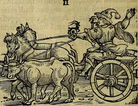 An illustration from C. Ivlii Hygini, Avgvsti liberti, Fabvlarvm liber ... antehac nunquam excusus. Evisdem Poeticon astronomicon libri quatuor. Quibus accesserunt similis agrumenti, Palaephati De fabulosis narrationibus, liber I. F. Fvlgentii Placiadis ... Mythologiarum libri III. Eivsdem De uocum antiquarum interpretatione, liber I. Arati Phainomenon fragmentum, Germanico Caesare interprete. Eivsdem Phaenomena Graece, cum interpretatione latina Procli De sphaera libellus, Graece & Latine. Index rerum & fabularum .. (1535)
