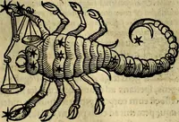 An illustration from C. Ivlii Hygini, Avgvsti liberti, Fabvlarvm liber ... antehac nunquam excusus. Evisdem Poeticon astronomicon libri quatuor. Quibus accesserunt similis agrumenti, Palaephati De fabulosis narrationibus, liber I. F. Fvlgentii Placiadis ... Mythologiarum libri III. Eivsdem De uocum antiquarum interpretatione, liber I. Arati Phainomenon fragmentum, Germanico Caesare interprete. Eivsdem Phaenomena Graece, cum interpretatione latina Procli De sphaera libellus, Graece & Latine. Index rerum & fabularum .. (1535)
