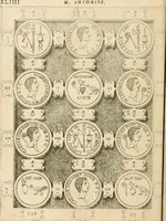 An illustration from C. Ivlivs Caesar, sive, Historiae imperatorvm Caesarvmqve romanorvm ex antiqvis nvmismatibvs restitvtae liber primvs : acessit C. Ivlii Caesaris vita et res gestae (1563)