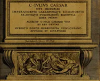 Picture 1 of 63 from C. Ivlivs Caesar : sive Historiae imperatorvm Caesarvmqve romanorvm ex antiqvis nvmismatibvs restitvtae liber primvs; accessit C. Ivlii Caesaris vita et res gestae (1563), leaf 6