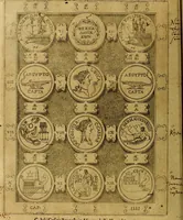 An illustration from C. Ivlivs Caesar : sive Historiae imperatorvm Caesarvmqve romanorvm ex antiqvis nvmismatibvs restitvtae liber primvs; accessit C. Ivlii Caesaris vita et res gestae (1563)