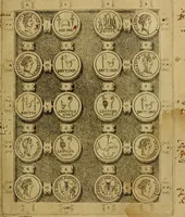 An illustration from C. Ivlivs Caesar : sive Historiae imperatorvm Caesarvmqve romanorvm ex antiqvis nvmismatibvs restitvtae liber primvs; accessit C. Ivlii Caesaris vita et res gestae (1563)