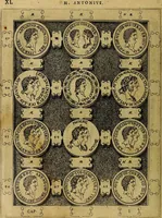 An illustration from C. Ivlivs Caesar : sive Historiae imperatorvm Caesarvmqve romanorvm ex antiqvis nvmismatibvs restitvtae liber primvs; accessit C. Ivlii Caesaris vita et res gestae (1563)