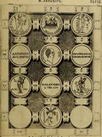 An illustration from C. Ivlivs Caesar : sive Historiae imperatorvm Caesarvmqve romanorvm ex antiqvis nvmismatibvs restitvtae liber primvs; accessit C. Ivlii Caesaris vita et res gestae (1563)