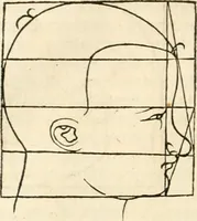 An illustration from Clariss[imi] pictoris et geometræ Alberti Dureri, De varietate figurarum et flexuris partium ac gestib[um] imaginum, : libri duo, cqui priorib[us] De symmetria quondam editis, nunc primum in latinum conversi accesserunt (1534)