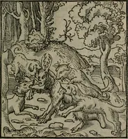 Picture 89 of 111 from Clarissimi Viri D. Andreae Alciati Emblematum libellus : vigilanter recognitus, & ab ipso iam authore locupletatus (1542), leaf 100