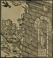 An illustration from Clarissimi Viri D. Andreae Alciati Emblematum libellus : vigilanter recognitus, & ab ipso iam authore locupletatus (1542)