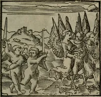 An illustration from Clarissimi Viri D. Andreae Alciati Emblematum libellus : vigilanter recognitus, & ab ipso iam authore locupletatus (1542)