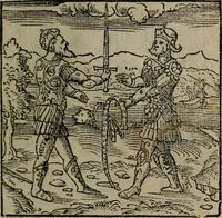 An illustration from Clarissimi Viri D. Andreae Alciati Emblematum libellus : vigilanter recognitus, & ab ipso iam authore locupletatus (1542)