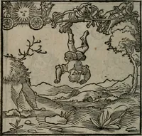 An illustration from Clarissimi Viri D. Andreae Alciati Emblematum libellus : vigilanter recognitus, & ab ipso iam authore locupletatus (1542)