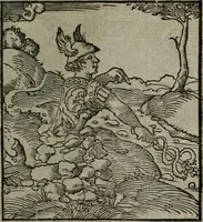 Picture 74 of 111 from Clarissimi Viri D. Andreae Alciati Emblematum libellus : vigilanter recognitus, & ab ipso iam authore locupletatus (1542), leaf 82